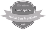 2016 Winner Hot in San Francisco Badge